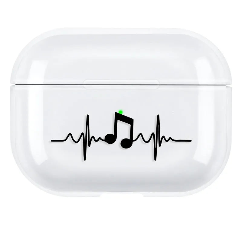 AirPods Pro 3 protective shell back cover in PC material with solid colour design