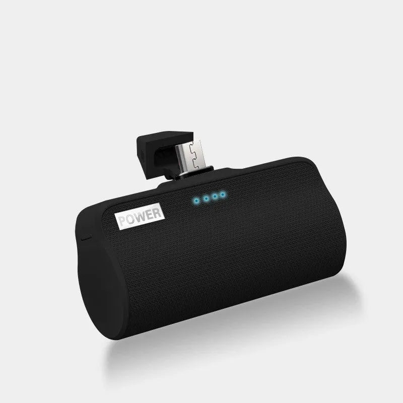 Creative universal power bank in black, green, pink or white colours with 3000mAh capacity
