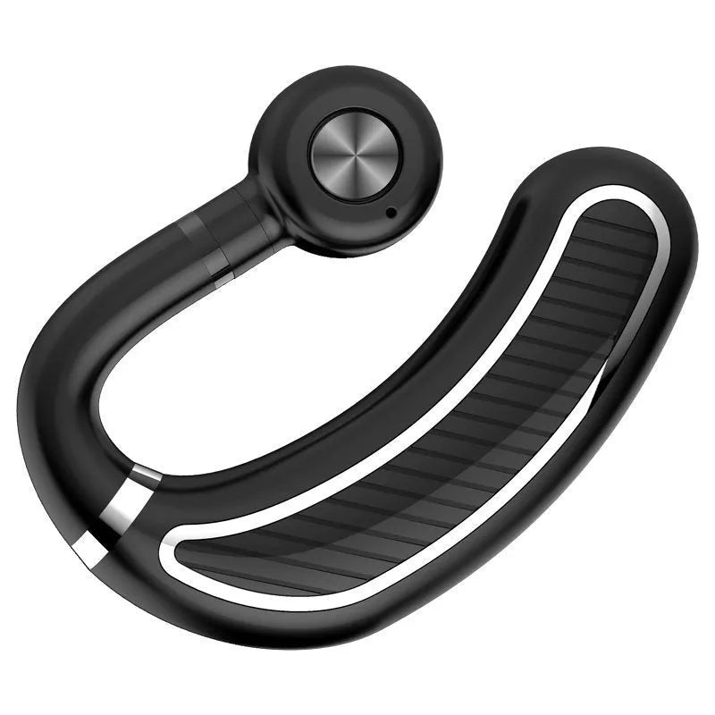 Sweatproof wireless Bluetooth earphones in Black Gold, Black Silver, Box, and White Gold colours.