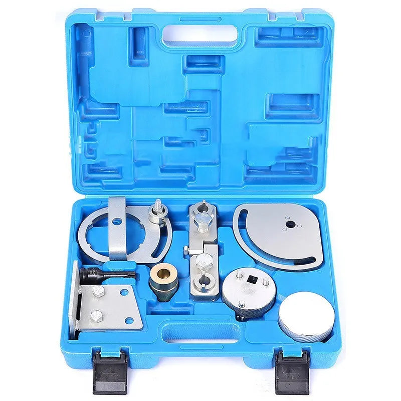 Land Rover Volvo T6 3.0 3.2 engine timing special tool set, eight carbon steel tools.