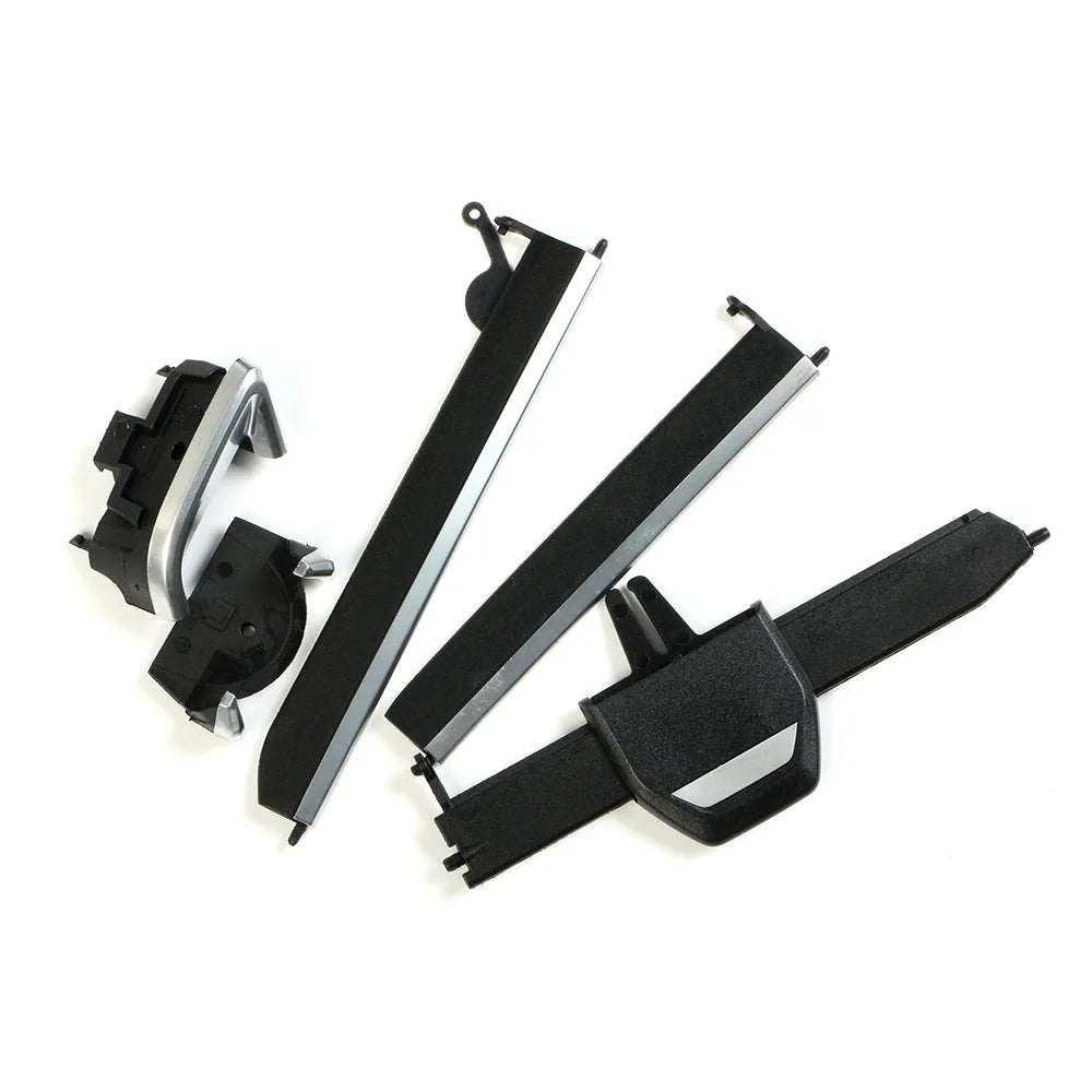 Black plastic front centre air vent replacement for BMW X5 X6 X7 dashboard