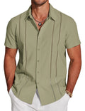 Men's slim fit Hawaiian short sleeve shirt with vibrant digital print and polyester fabric in sizes S to 6XL