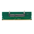 DDR4 laptop to desktop memory adapter card with electrostatic bag for testing laptop RAM on desktop PCs