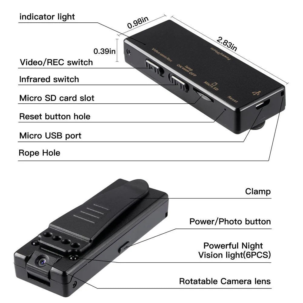 Black 1080p HD DV home camera with a rotating lens on a compact ABS plastic body.