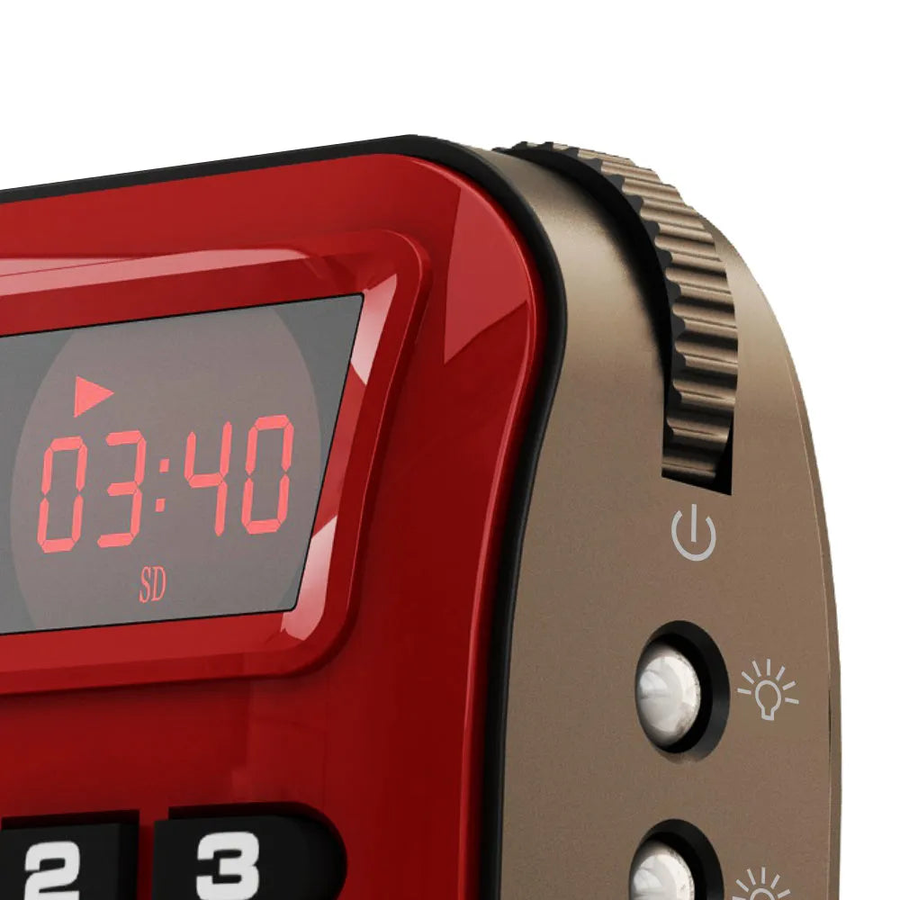 Rolton W405 compact portable FM radio speaker with MP3 player and LED display