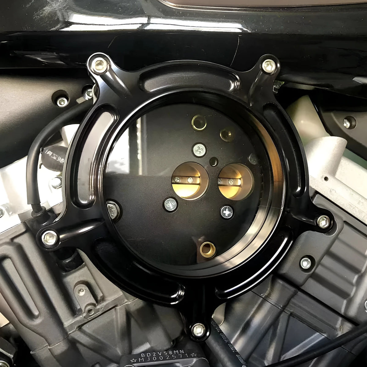 MP09-JJL aluminium air filter retrofit accessory in various colour options