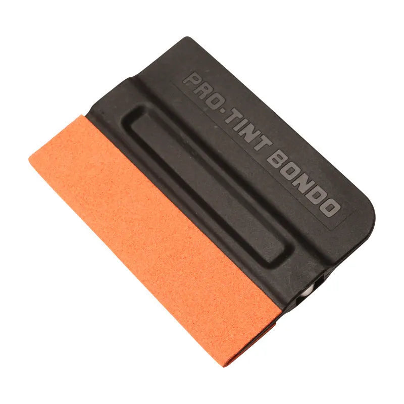 ABS plastic film scraper tool for vehicle wrap and tint removal with four scraping head format options