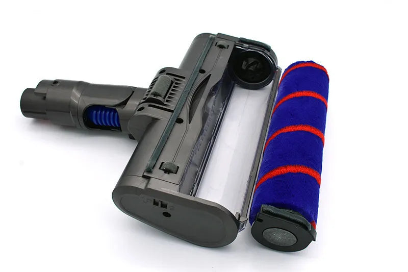 Dyson V7 V8 V10 V11 replacement electric floor brush head with soft velvet roller bar