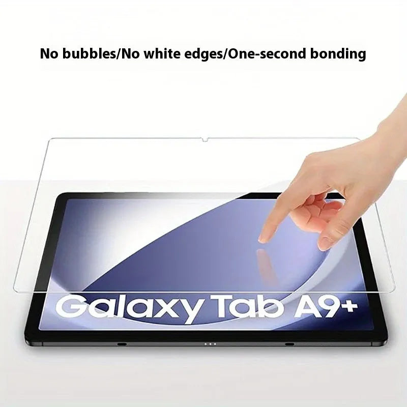 Samsung tablet tempered glass screen protector HD straight edge and 2.5D arc edge designs