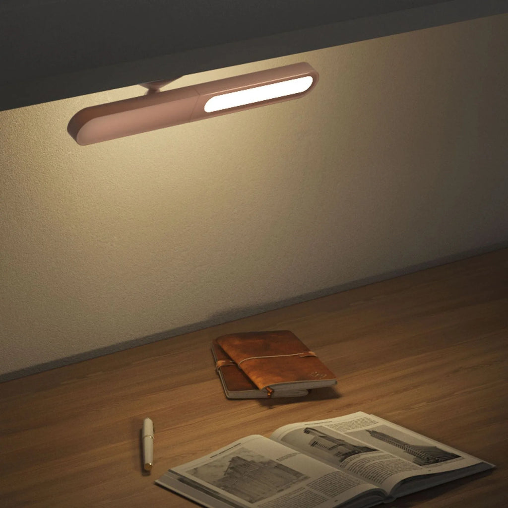 Geometric desk lamp with wireless magnetic wall function and touch controls