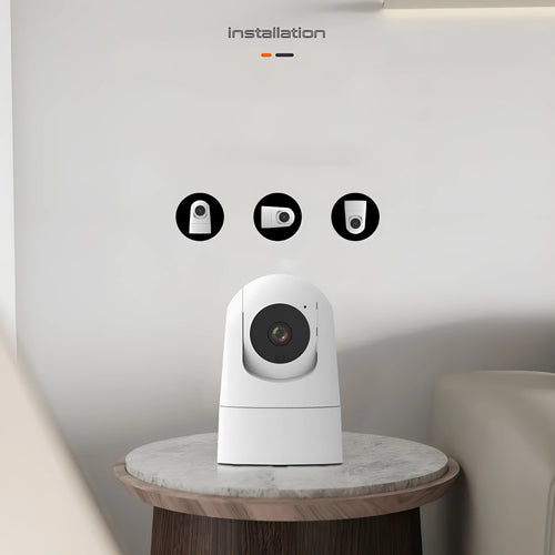 5G dual-band indoor shake head security camera with two-way voice communication