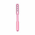 Purple germanium particles facial massage roller with 24 stone spheres
