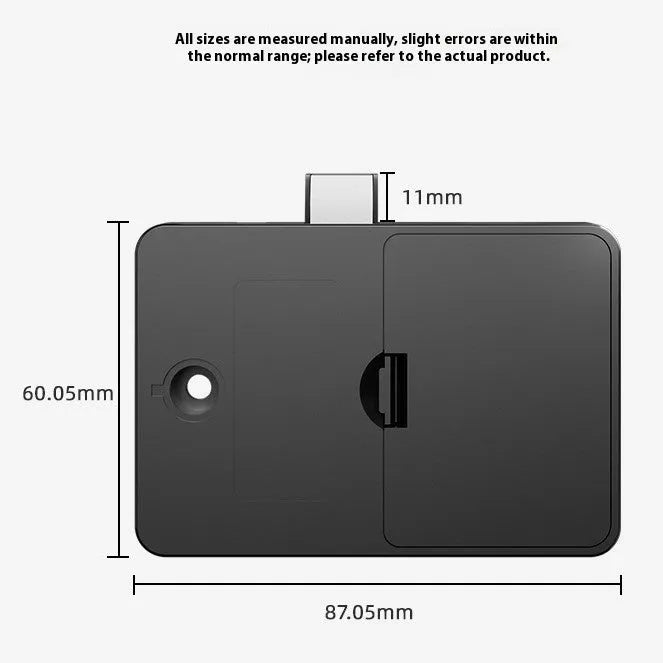 F079 electronic invisible drawer and wardrobe lock with punch-free installation