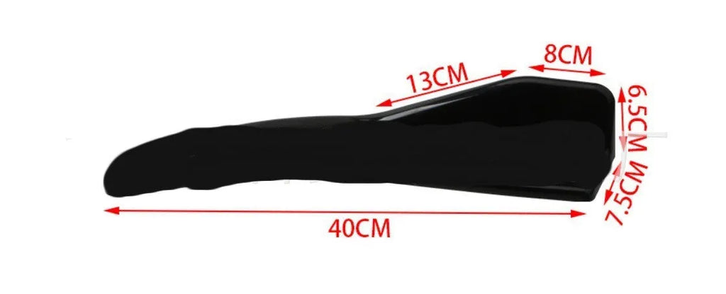 Carbon fibre ABS car deflector light set for General Motors vehicles, 440mm length