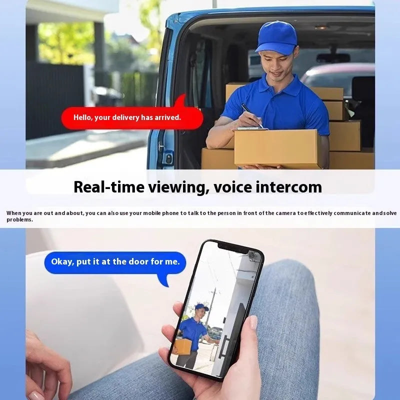 Battery-powered wireless surveillance camera with Wi-Fi connectivity and plug-in installation design