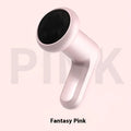 USB electric massager device in black plastic housing for back, leg and cervical spine massage