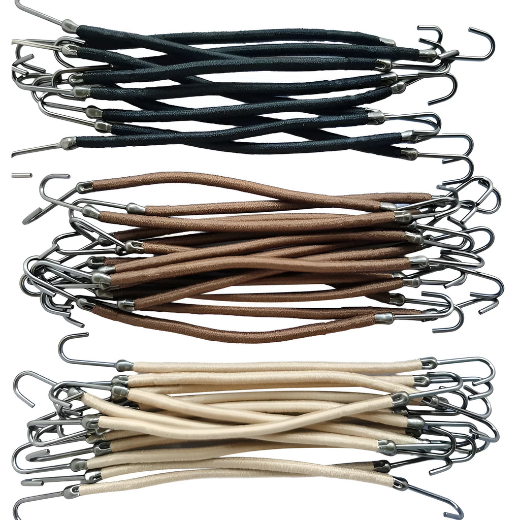 Double hook wig attachment tool with solid colour weaving construction