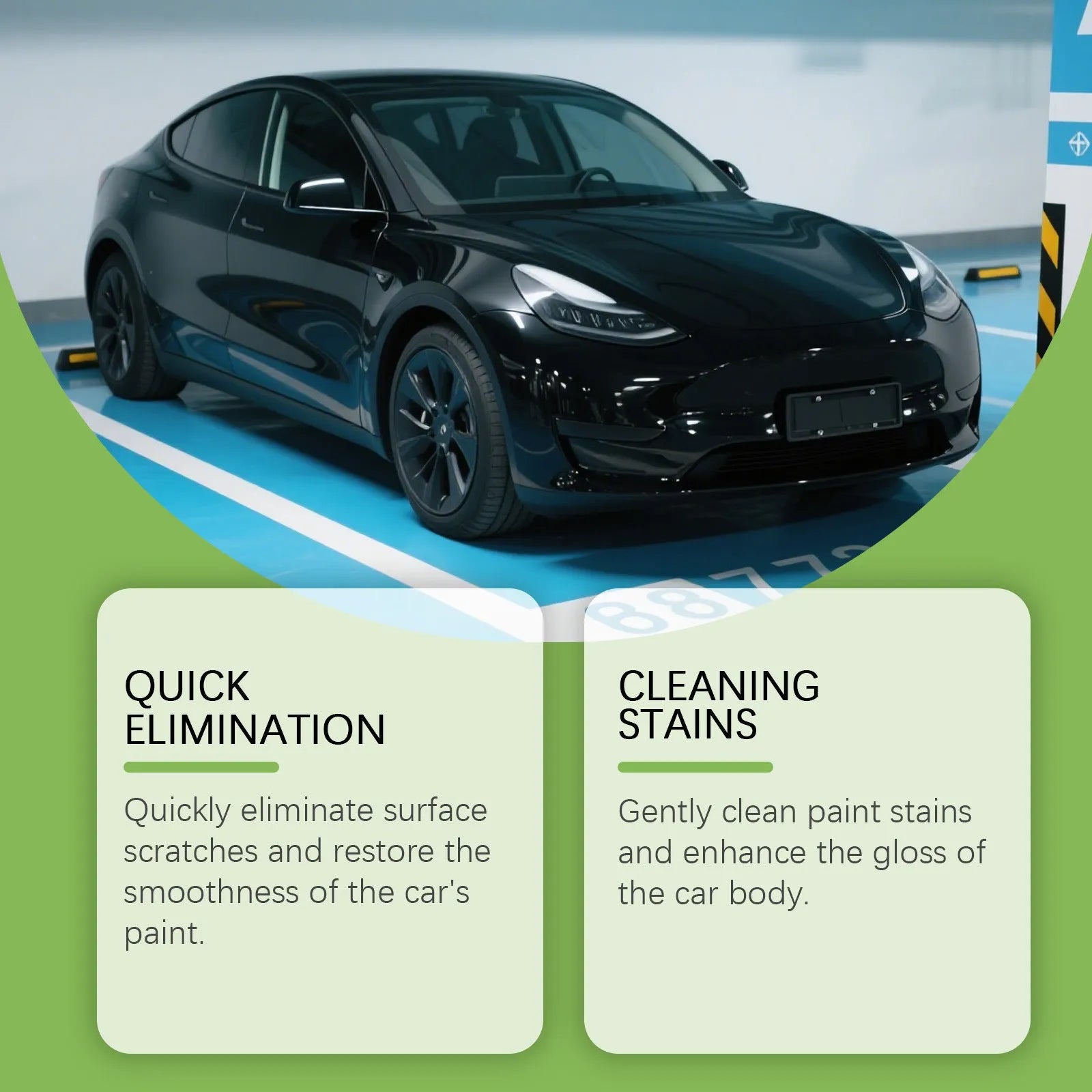 100g car paint scratch recovery cream in 3.8x16.3cm tube with nano coating formulation