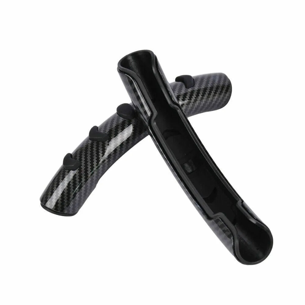 Carbon fibre black refitted steering wheel anti-skid sleeve for 38cm diameter wheels made of fibre material
