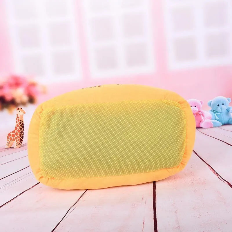 Hot dog pet bed with removable mat in flannelette fabric with jean cloth sides