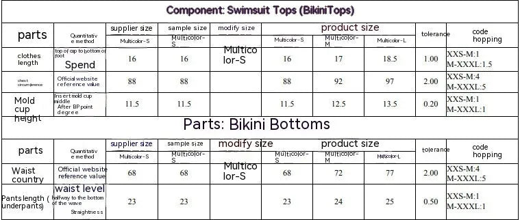 Women's printing colour separated tube top bikini set with briefs for swimming sports