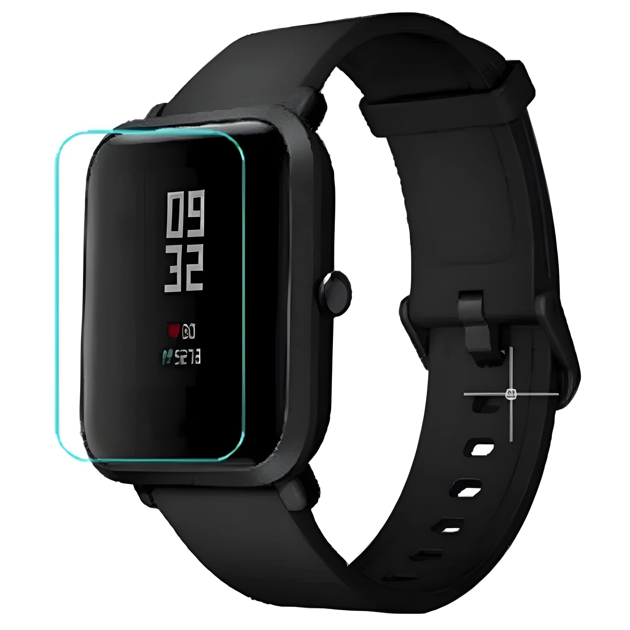 Full screen TPU hydrogel film protector for Amazfit Bip smartwatch with anti-scratch properties
