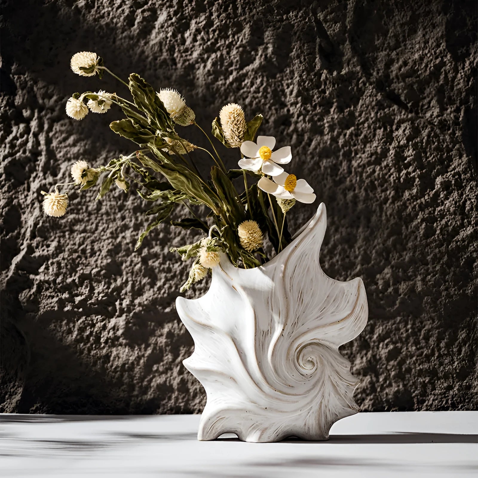 French art ceramic vase with European style design and coloured glaze finish