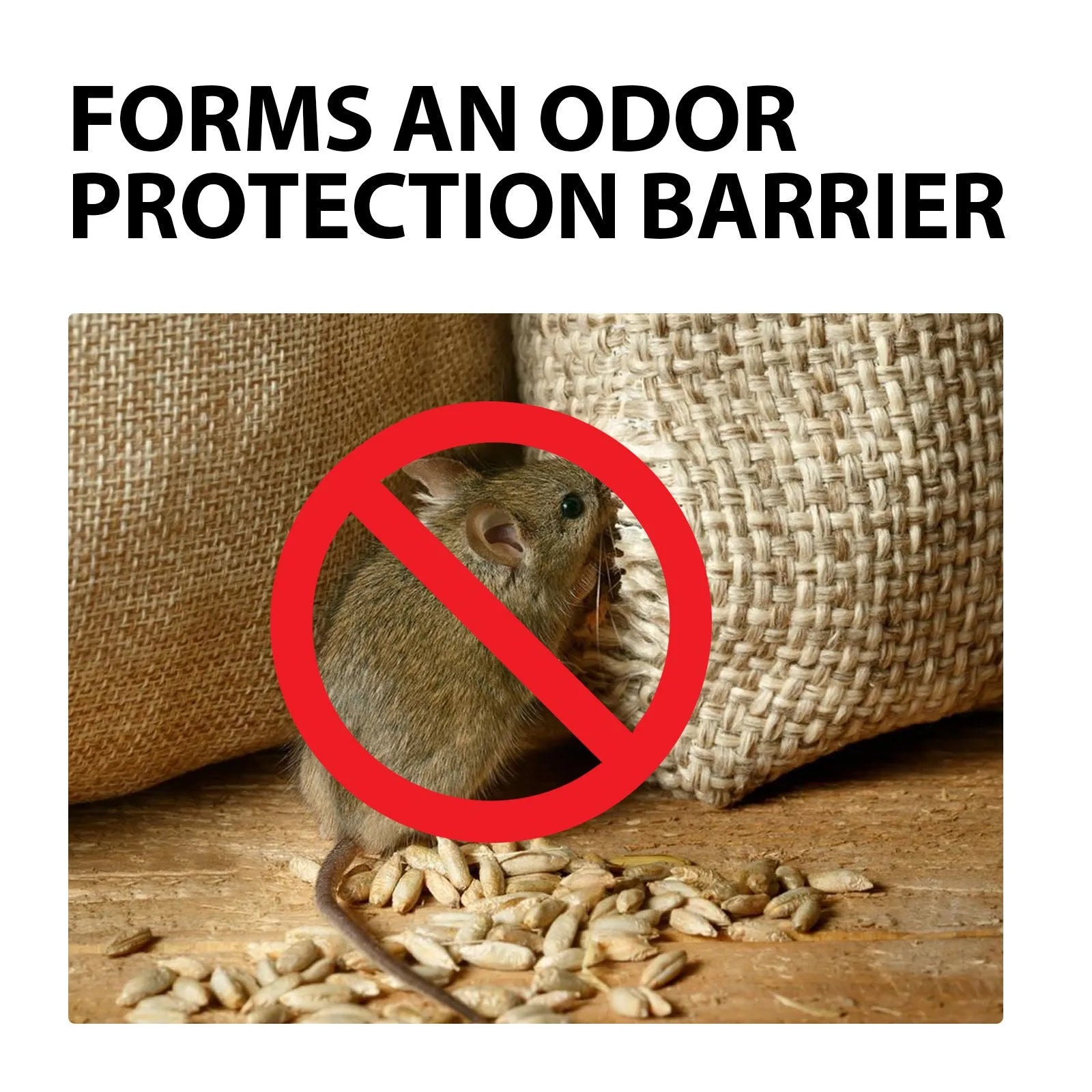 60ml natural rat repellent spray bottle with clove, peppermint, camphor and chili essential oils