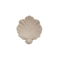 White resin simulation shell fruit plate ornament with light luxury style decorative design