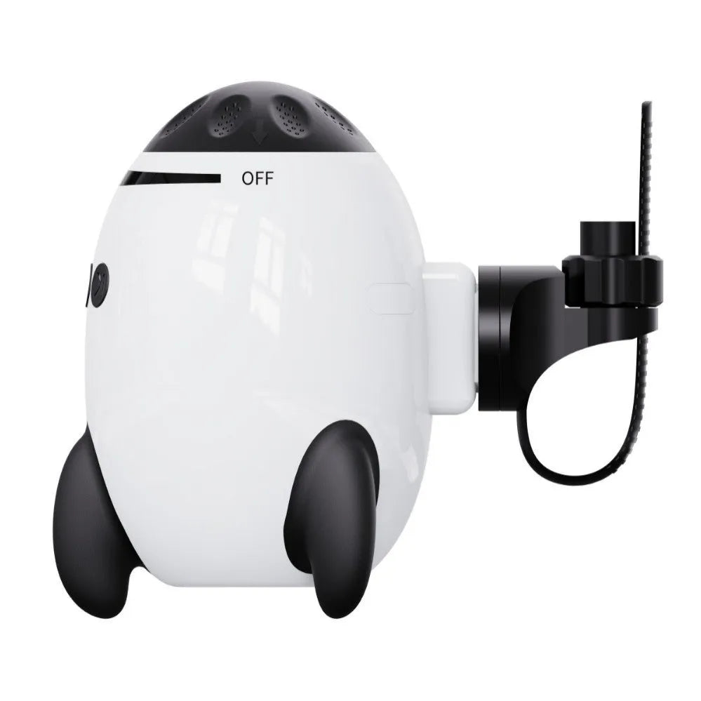 White ABS plastic baby stroller shaking device with Bluetooth for white noise