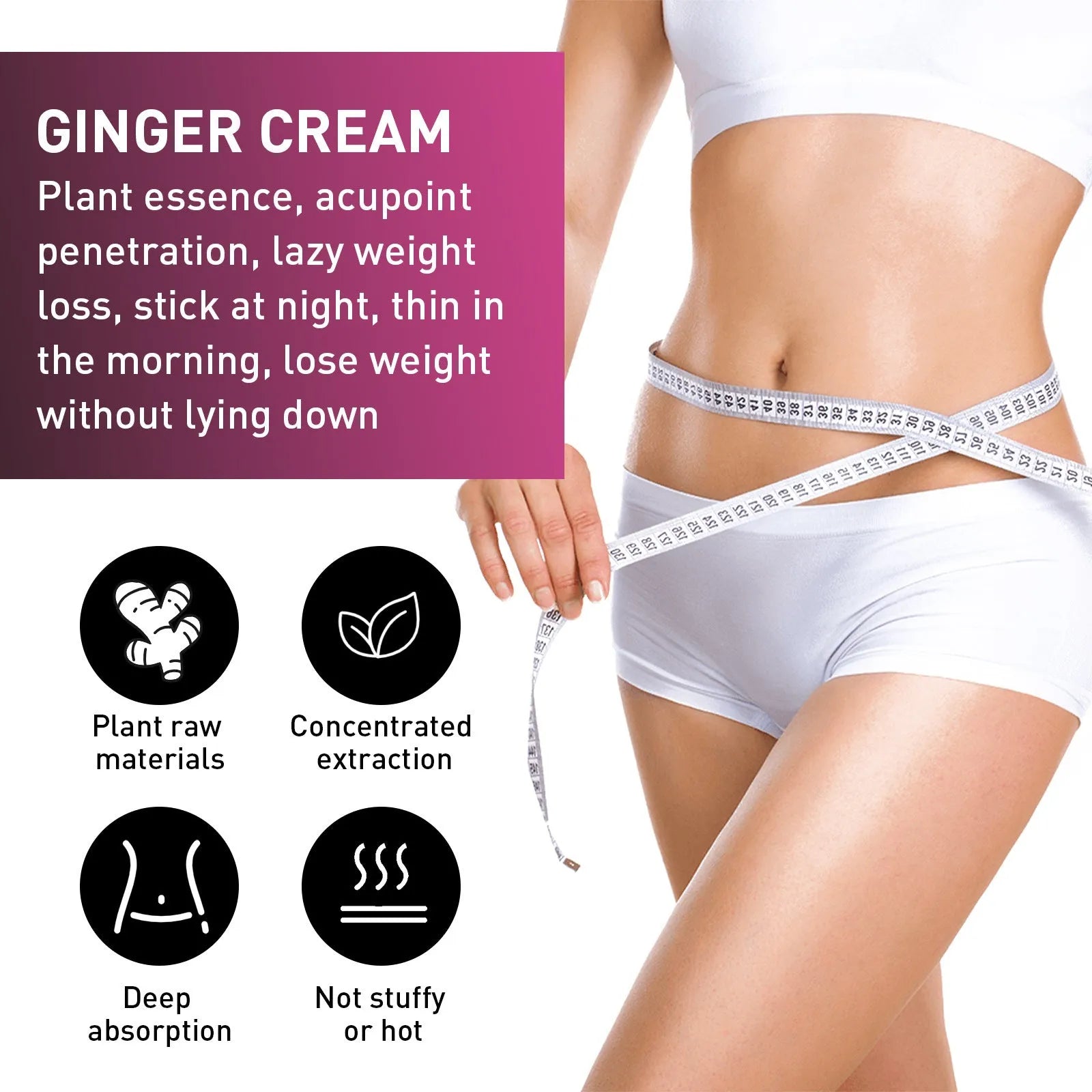 15g tube of olive oil and hyaluronic acid body shaping cream for thighs