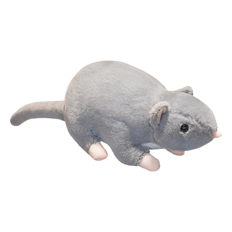 Cartoon mouse plush doll toy in three sizes: small 32cm, medium 50cm, and large 100cm.