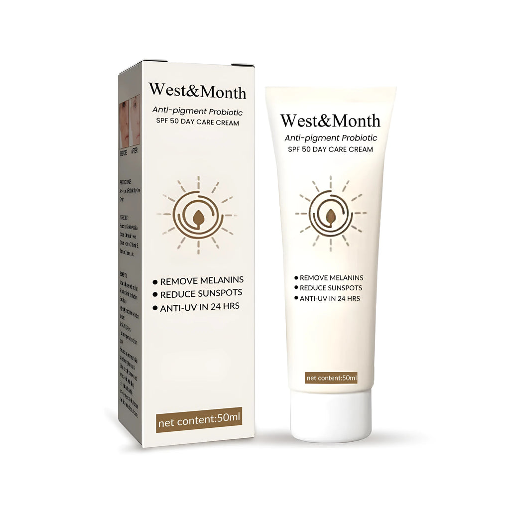 50g probiotics protective cream jar with brightening and UV protection properties