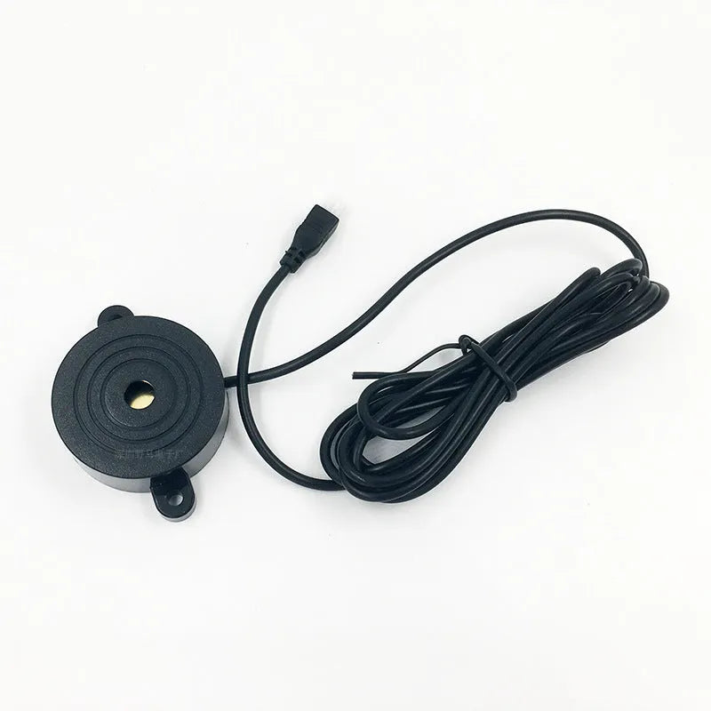 Four-sensor car reversing radar parking system with buzzer alert indicator and installation tools