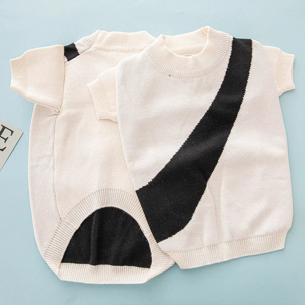 Wool casual dog sweater for Corgis and Poodles in various colours and sizes