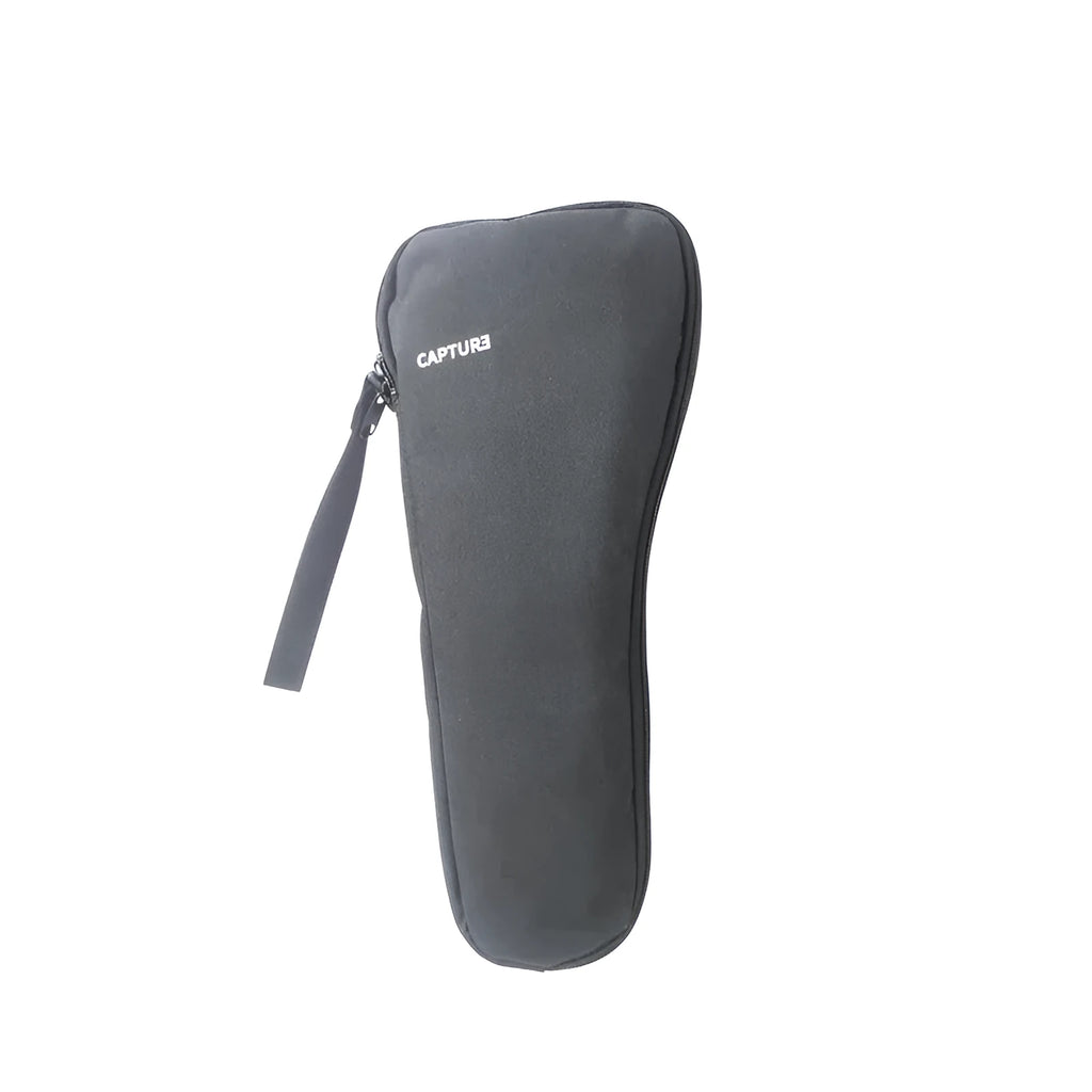 Black cloth storage bag for mobile phone stabilizer accessories organisation