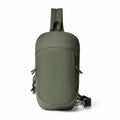 Outdoor nylon crossbody sports bag with internal phone compartment in six colour options