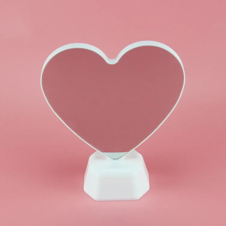 LED double-sided love tunnel light in rose red colour measuring 16cm long