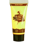 25ml tube of neon green face and body paint with safe non-toxic label