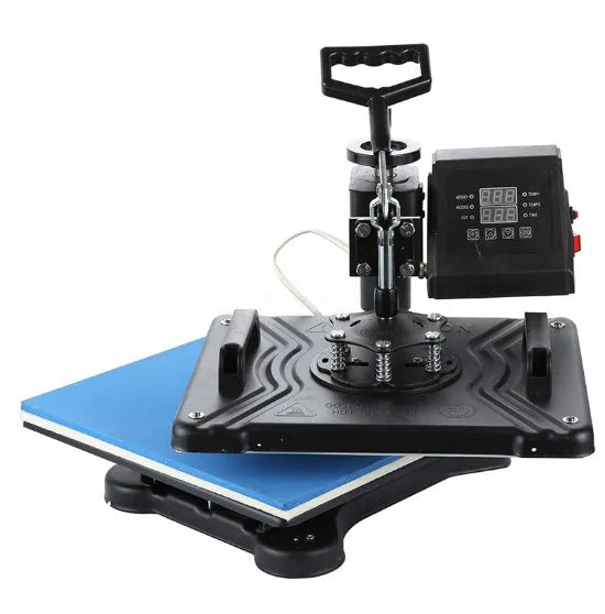 Black clothing thermal transfer machine for T-shirt printing with 70x70x35cm dimensions