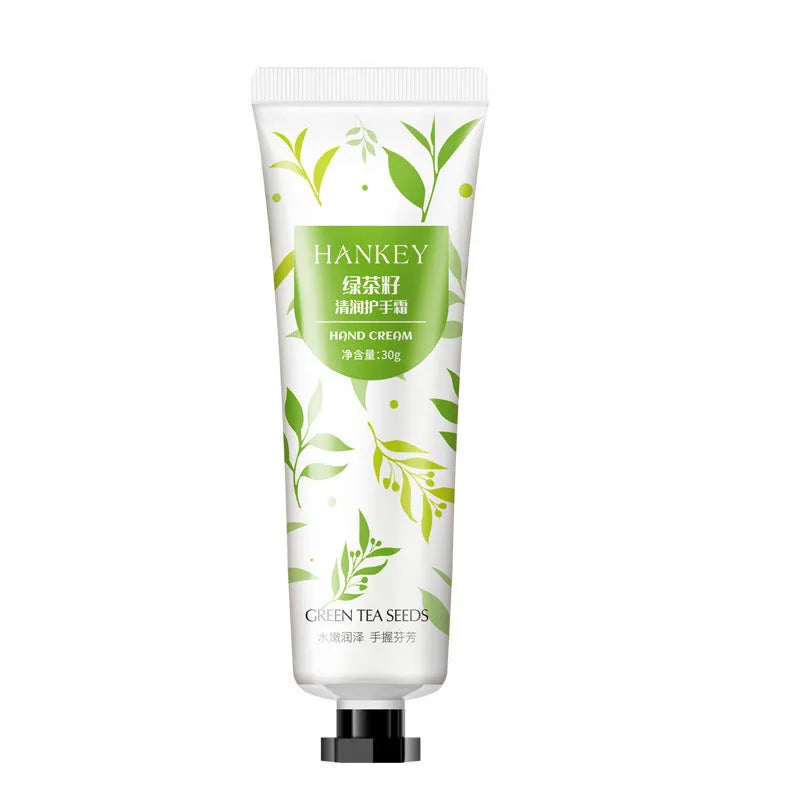 30g tube of fruit hand cream for moisturising dry skin with multiple scent options