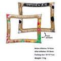 Christmas inflatable photo frame PVC backdrop for holiday pictures and events