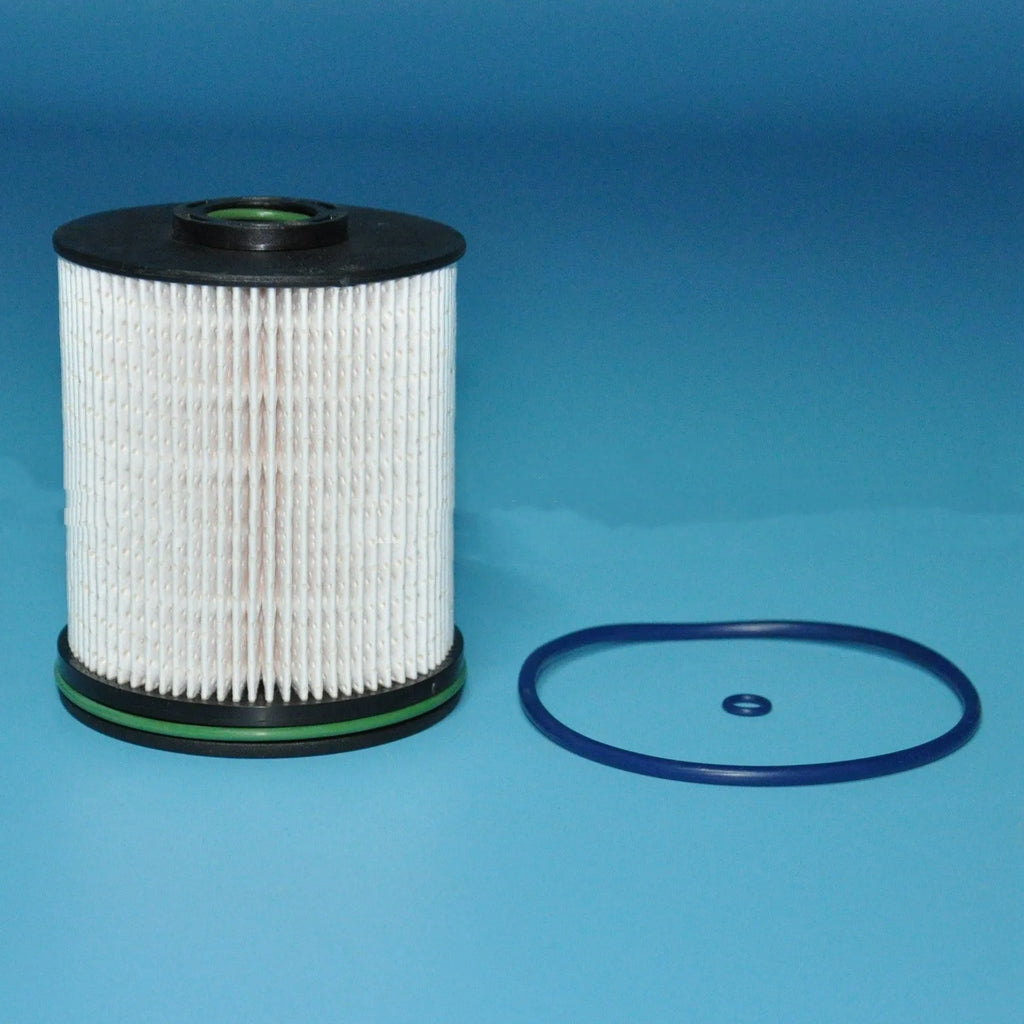 Vauxhall Opel Astra diesel fuel filter element with gasket kit showing 106mm height dimensions