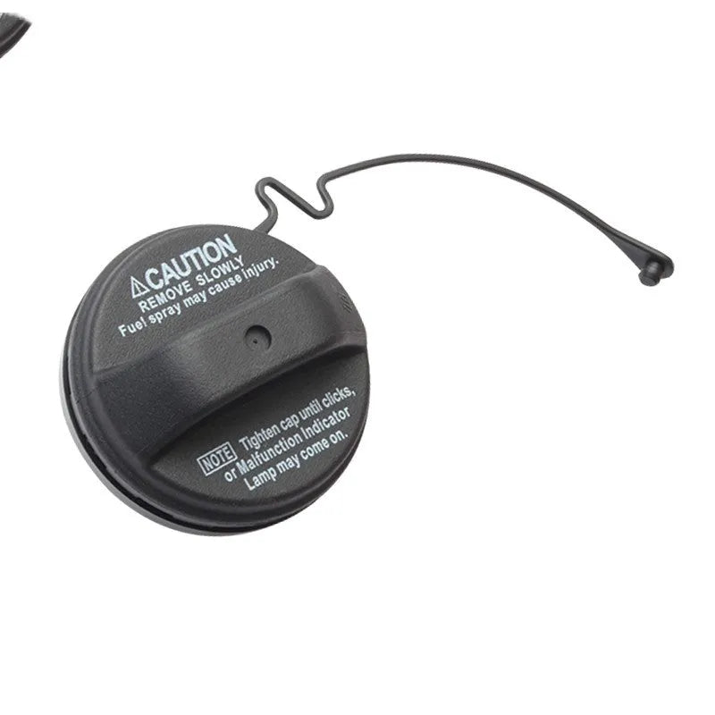 Toyota snap-type fuel tank cap replacement automotive part with snap-fit closure design