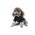 Thin cotton poodle dog clothes available in skirt or four-foot pants styles for seasonal wear