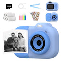 Children's digital toy camera in pink, blue, or purple colour with video, photo, game, and MP3 functions