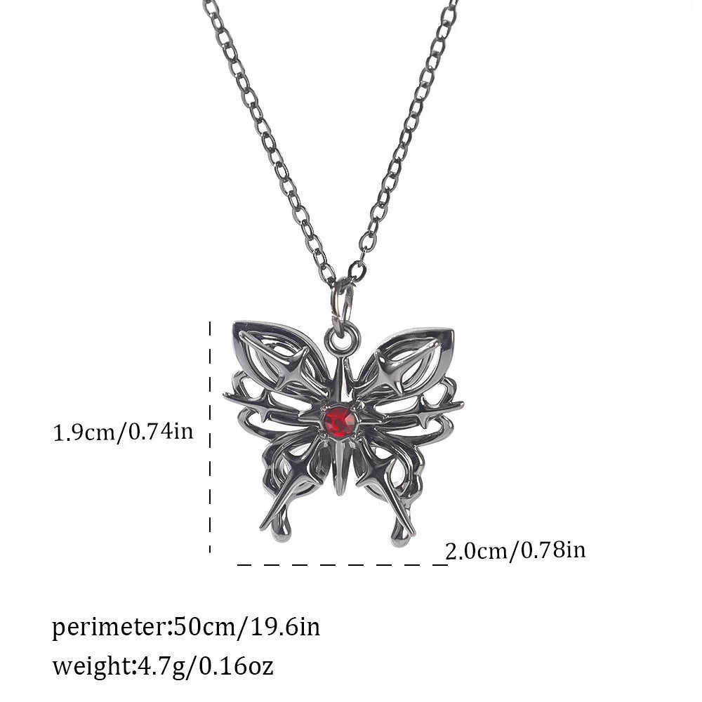 Halloween necklace with electroplated zinc alloy spider bat cross pendant on regular chain