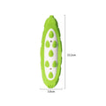 Green and purple meat-scented simulation dog toy for large breed chewing resistance
