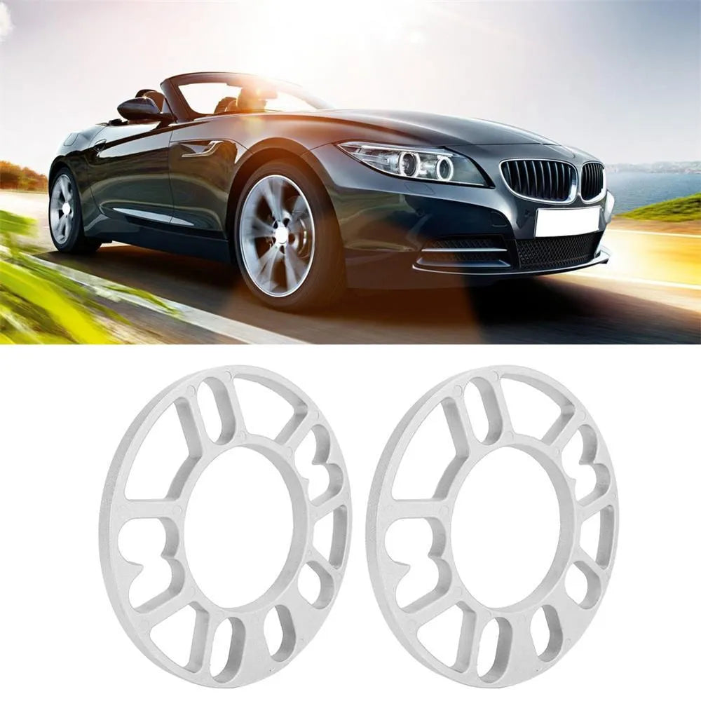 Wheel hub spacer gasket kit with 3mm 5mm 8mm 10mm thickness options for car wheel modification
