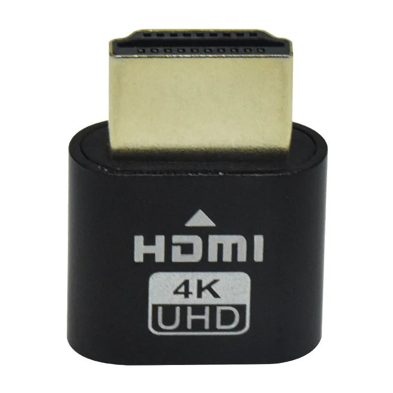 Virtual graphics card HDMI fake load adapter with 26.5mm wireless design in multiple finish options
